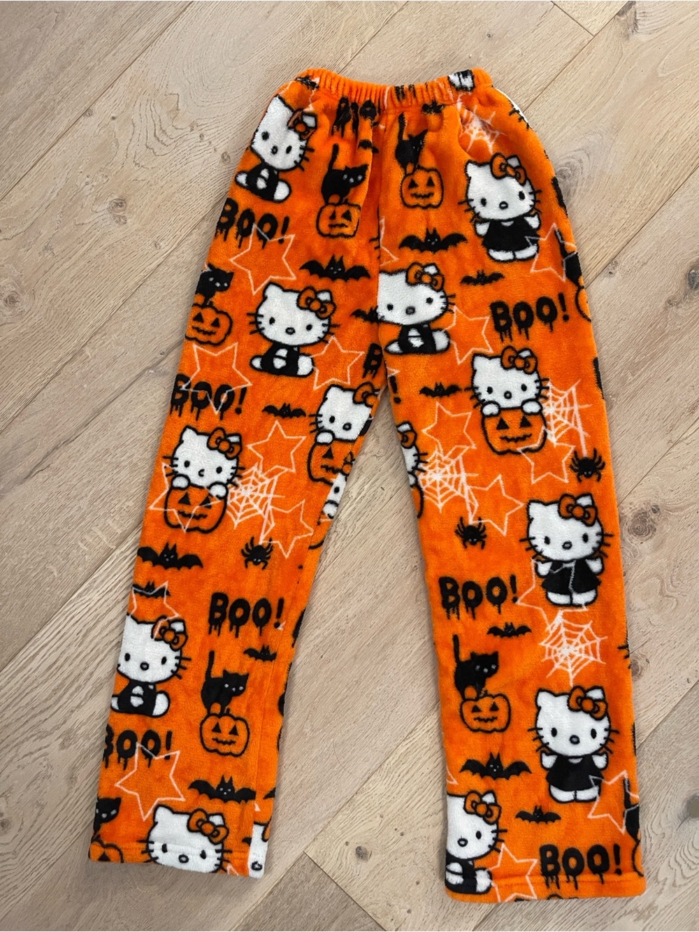 Hello Kitty Halloween Fleece Pajama Bottoms